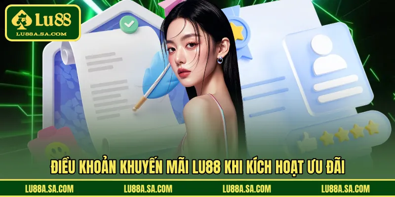 Điều khoản khuyến mãi LU88 khi kích hoạt ưu đãi