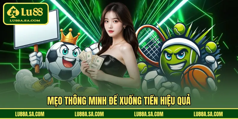 Mẹo thông minh để xuống tiền hiệu quả
